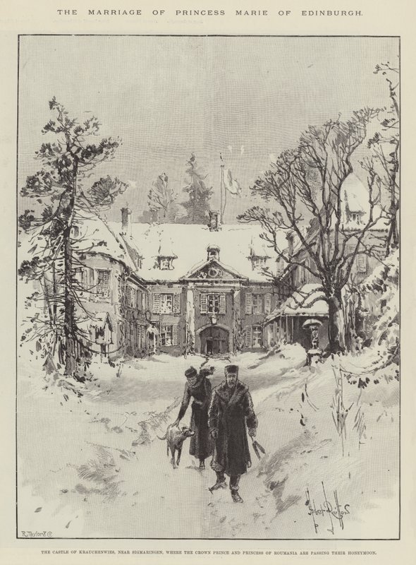 El matrimonio de la Princesa María de Edimburgo de Herbert Railton
