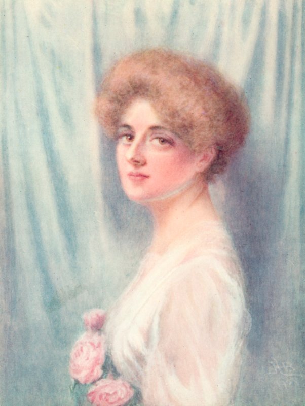 Una de nuestras conquistadoras: Nesta Victoria (litografía en color) de Herbert Bedford