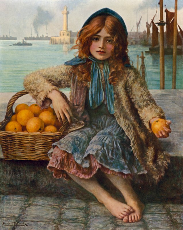 Pequeña Cabeza de Cobre de Herbert Gustave Schmalz