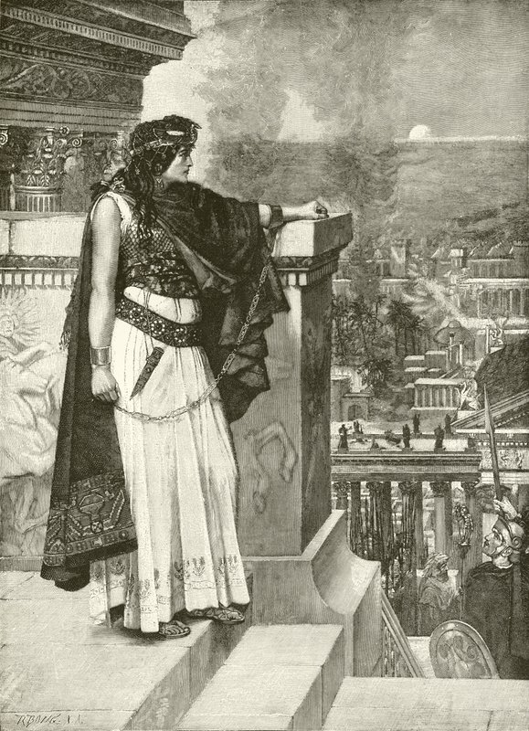 Zenobia cautiva de Herbert Gustave Schmalz