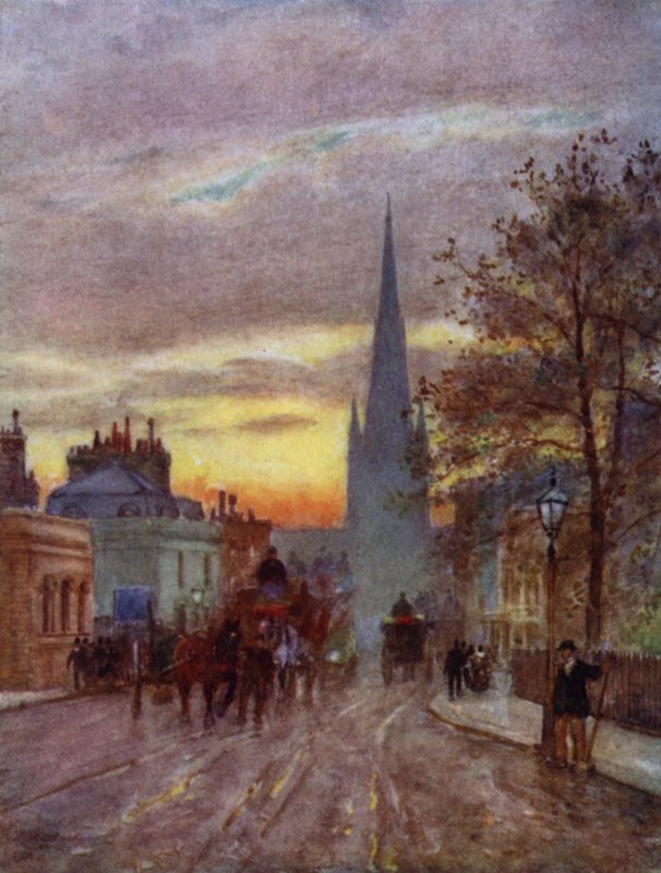 Grosvenor Road, Pimlico de Herbert Menzies (after) Marshall