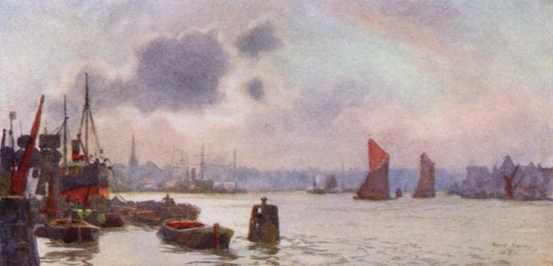 Lavender Wharf de Herbert Menzies (after) Marshall