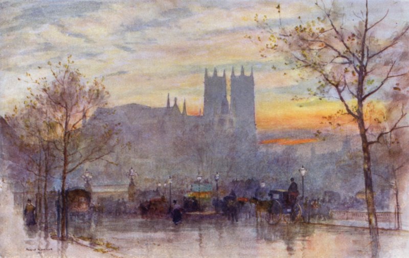 Luz después de la lluvia de Herbert Menzies (after) Marshall