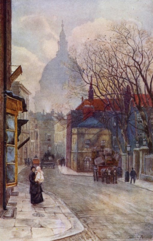 Little Britain, Calle Aldersgate de Herbert Menzies (after) Marshall