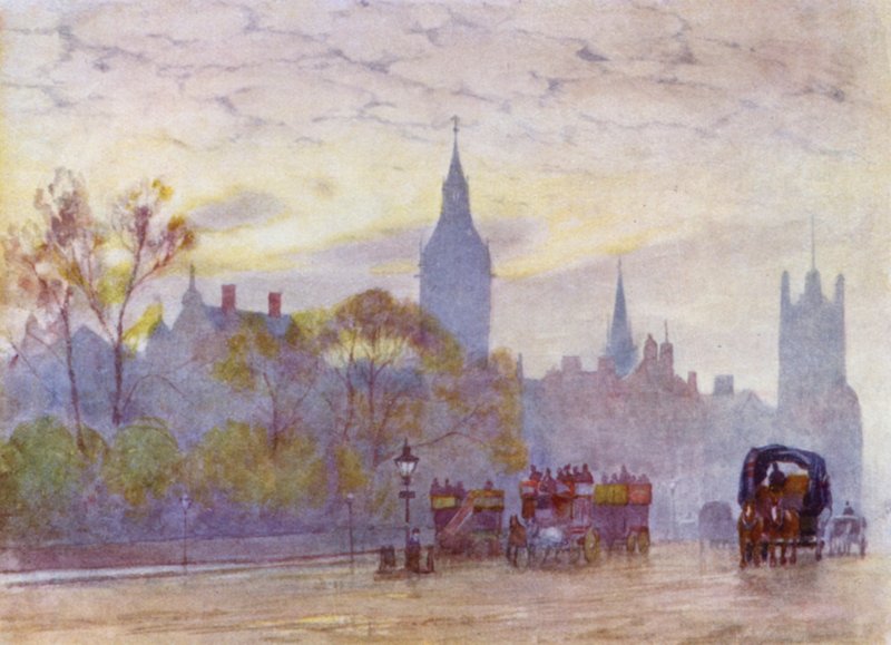 Mañana en Whitehall de Herbert Menzies (after) Marshall