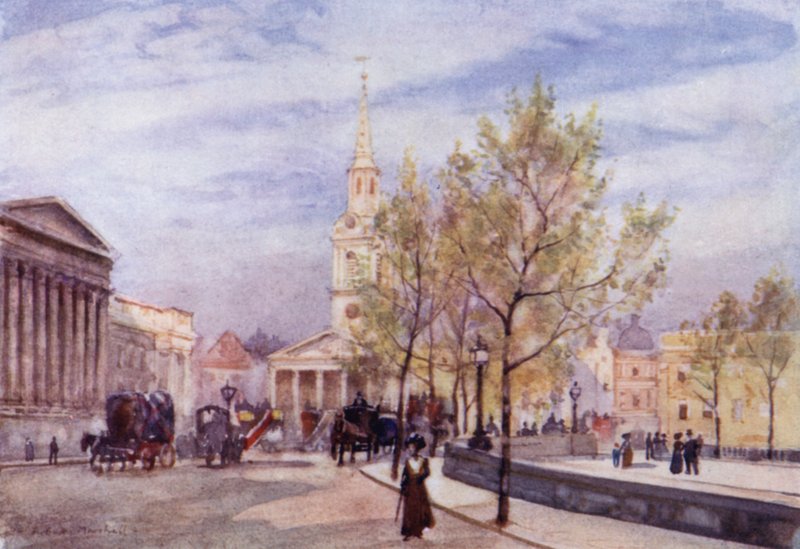 San Martín, Trafalgar Square de Herbert Menzies (after) Marshall