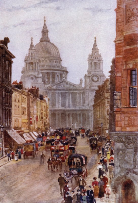 San Pablo y Ludgate Hill de Herbert Menzies (after) Marshall