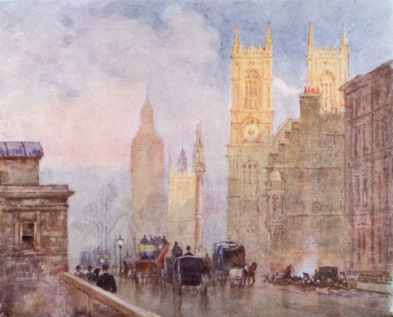 El Final de Victoria Street, Westminster de Herbert Menzies (after) Marshall