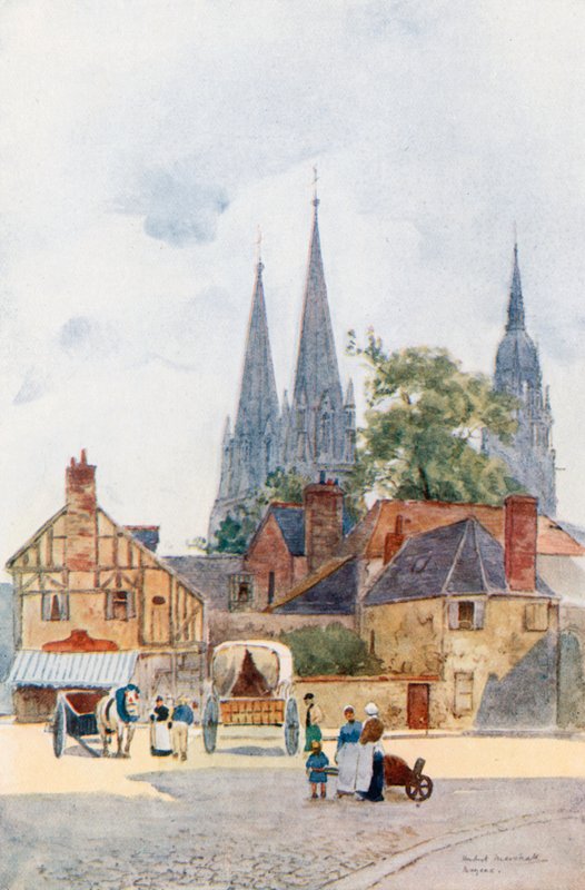 Una esquina de la calle, Bayeux de Herbert Menzies Marshall