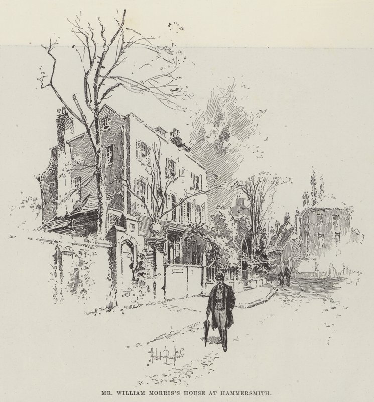 La Casa del Sr. William Morris en Hammersmith de Herbert Railton
