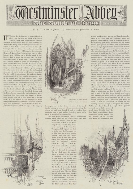 Abadía de Westminster de Herbert Railton