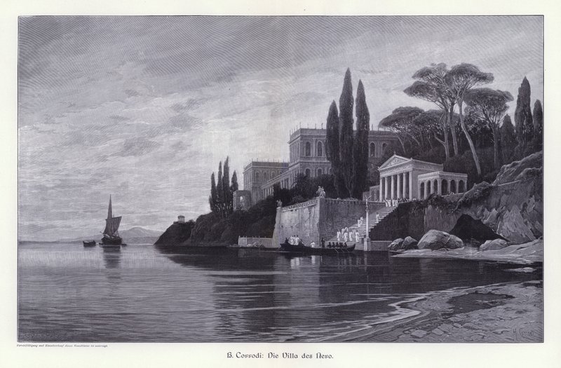 La Villa de Nerón de Herman David Salomon Corrodi