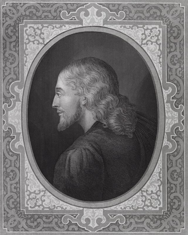 La única semejanza verdadera de nuestro Salvador (grabado) de Hippolyte (1797 1856) (after) Delaroche