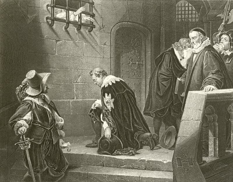 El conde de Strafford camino a la ejecución de Hippolyte Delaroche