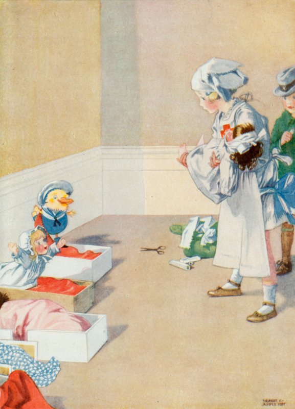 Ilustración para el cumpleaños de Josefina (litografía en color) de Honor Charlotte Appleton