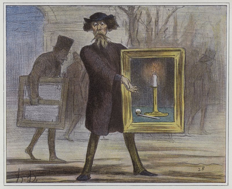 ¡Rechazaron esto... los ignorantes! de Honore circle of Daumier