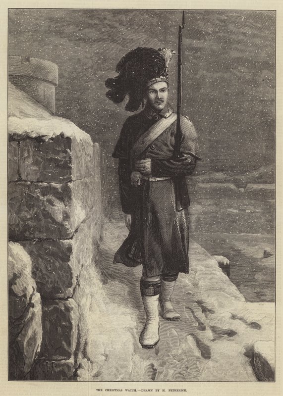 La guardia de Navidad de Horace Petherick