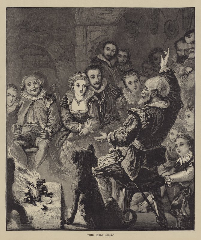 El rincón de la chimenea de Horace Petherick