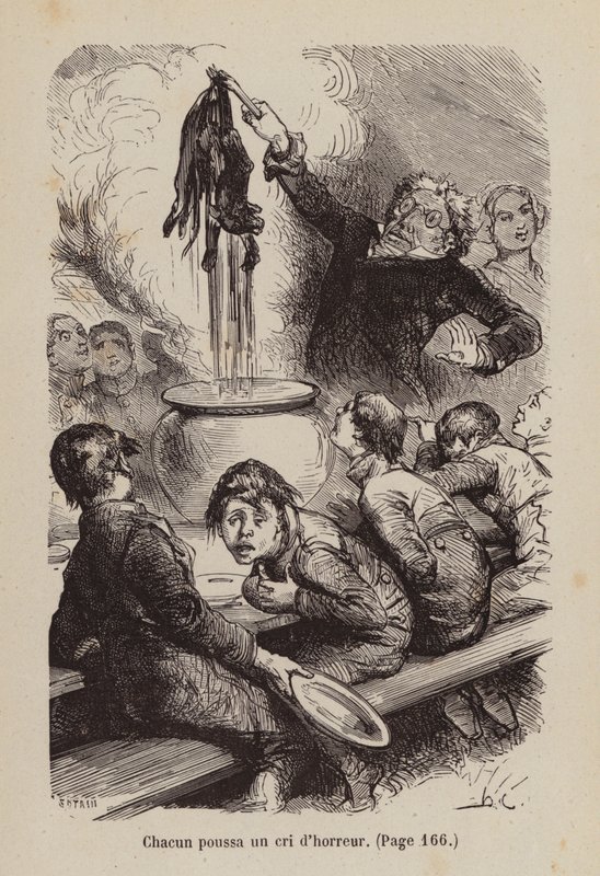 Ilustración para Un Bon Petit Diable (grabado) de Horace (after) Castelli