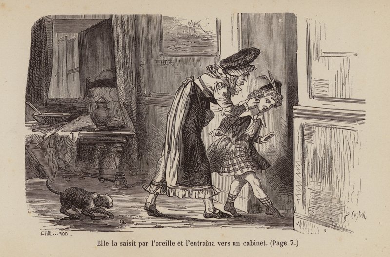 Ilustración para Un Bon Petit Diable (grabado) de Horace (after) Castelli