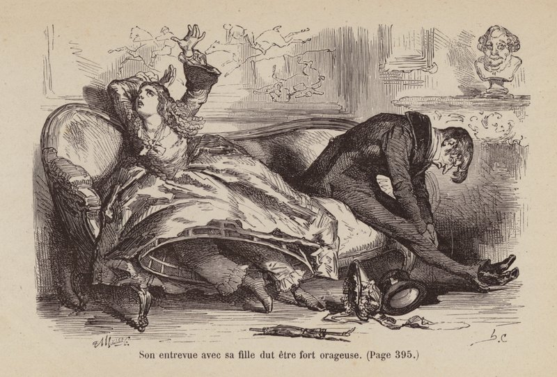 Ilustración para Un Bon Petit Diable (grabado) de Horace (after) Castelli