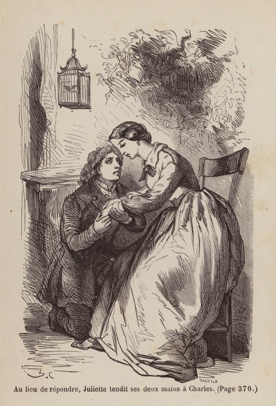 Ilustración para Un Bon Petit Diable (grabado) de Horace (after) Castelli