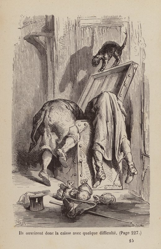 Ilustración para Un Bon Petit Diable (grabado) de Horace (after) Castelli
