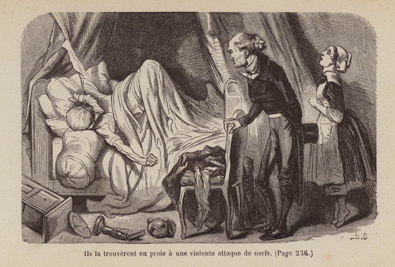 Ilustración para Un Bon Petit Diable (grabado) de Horace (after) Castelli