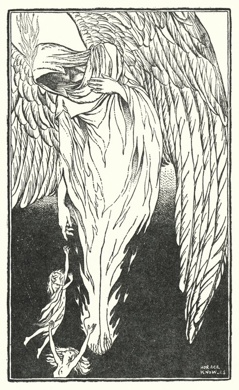 Nuestro Señor y San Pedro (litografía) de Horace J. Knowles