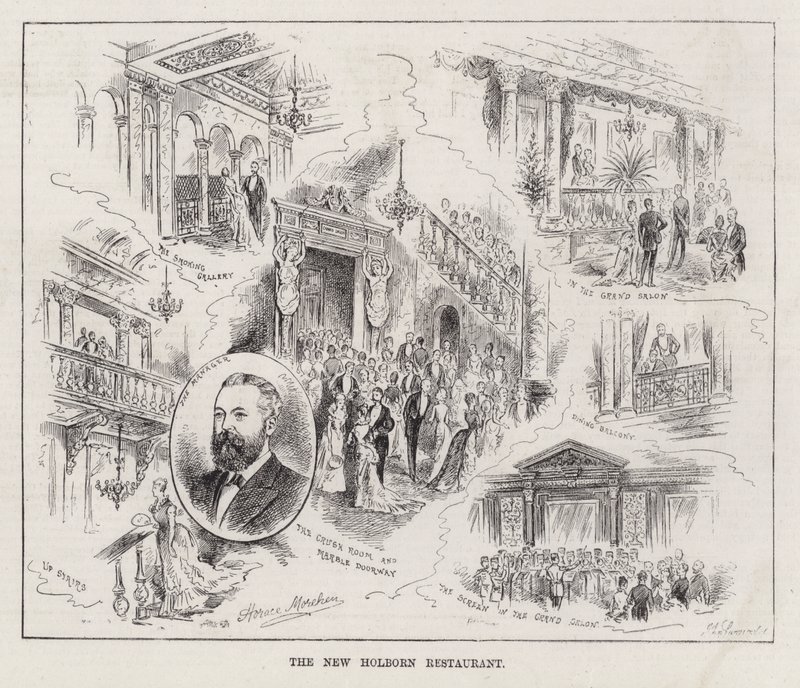 El Nuevo Restaurante Holborn de Horace Morehen