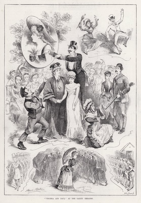 "Virginia y Paul" en el Teatro Gaiety de Horace Morehen