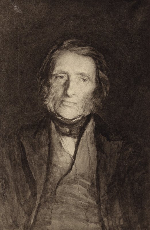John Ruskin (1819-1900), escritor inglés, crítico de arte, artista y pensador social de Hubert von Herkomer
