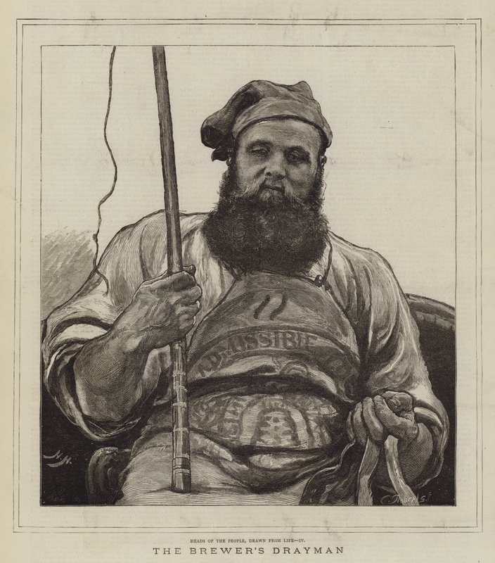 El carretero de la cervecería de Hubert von Herkomer