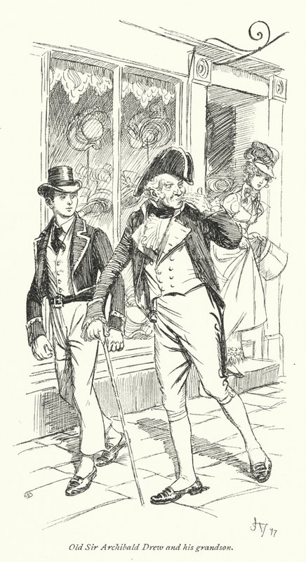 Ilustración para Persuasión de Jane Austen de Hugh Thomson