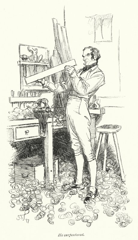 Ilustración para Persuasión de Jane Austen (litografía) de Hugh Thomson