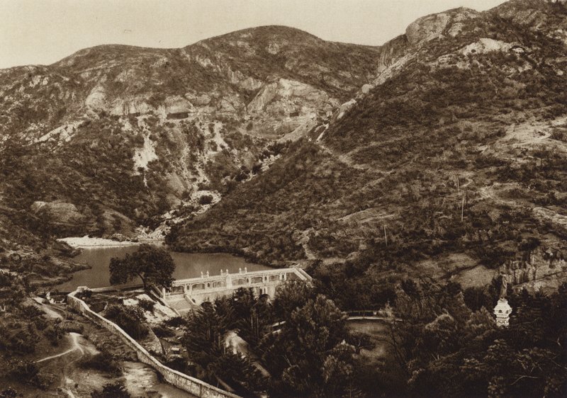 Mexico: Guanajuato, Esclusa (b/w photo) de Hugo Brehme