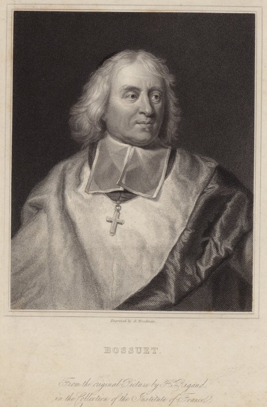 Retrato de Jacques-Benigne Bossuet de Hyacinthe Francois Rigaud
