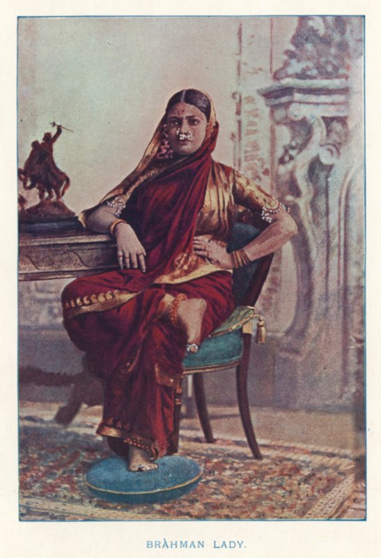 Nativos Indios: Dama Brahmana de Indian photographer