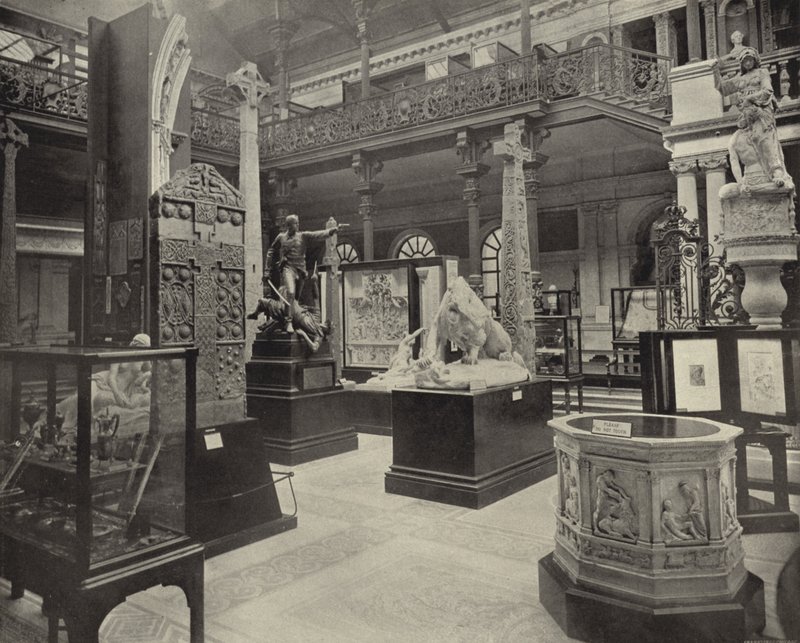 Patio Central, Museo de Ciencia y Arte de Dublín de Irish Photographer