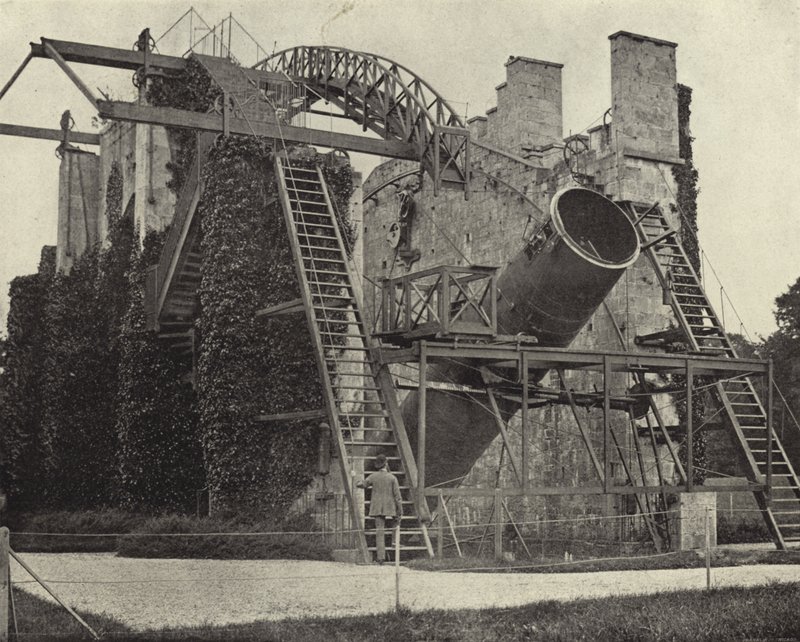 El Gran Telescopio Rosse, Castillo de Birr, Condado de Kings de Irish Photographer