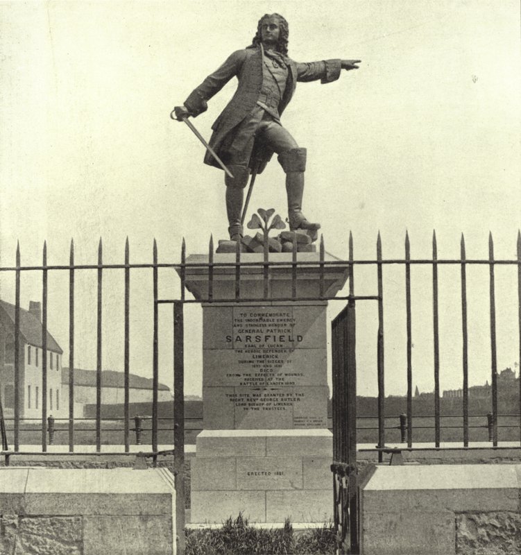 La Estatua de Sarsfield, Limerick de Irish Photographer