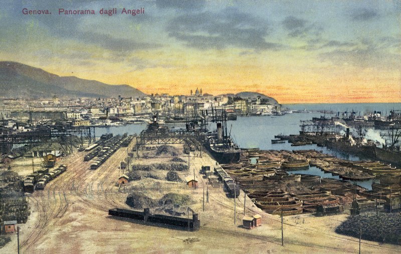 Génova, Panorama desde los Ángeles de Italian Photographer