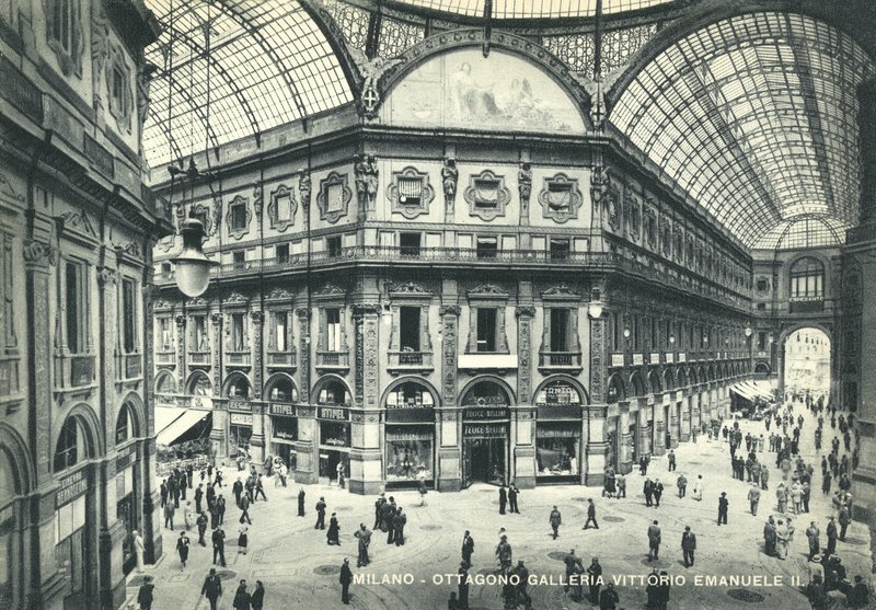 Milán, Italia, Galería Vittorio Emanuele II de Italian Photographer