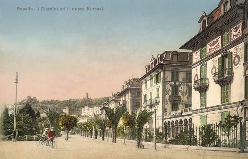 Rapallo, I Giardini Ed Il Nuovo Kursaal de Italian Photographer