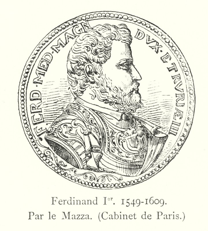 Ferdinand Ier, 1549-1609, por el Mazza, Cabinet de Paris de Italian School