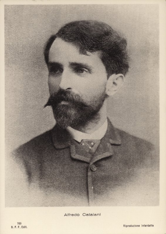 Alfredo Catalani, compositor operático italiano (1854-1893) de Italian Photographer