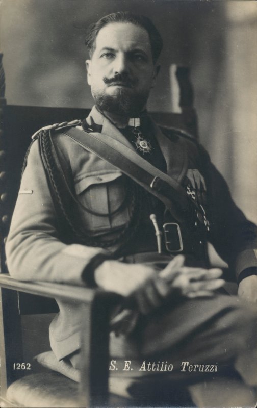 Attilio Teruzzi, Ministro de África italiano (foto b/n) de Italian Photographer