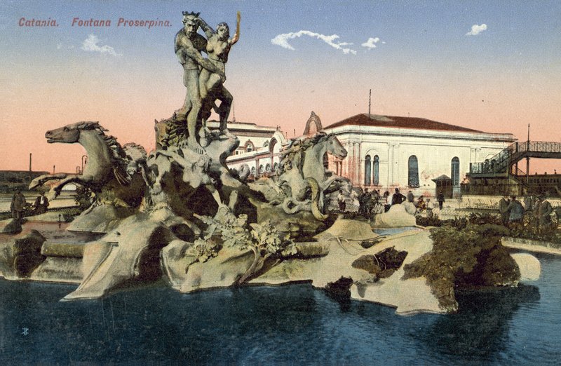Catania, Italia, Fontana Proserpina de Italian Photographer