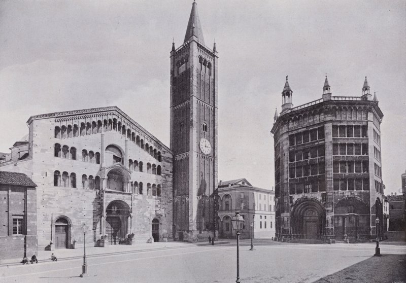 Italia: Parma, catedral y baptisterio de Italian Photographer