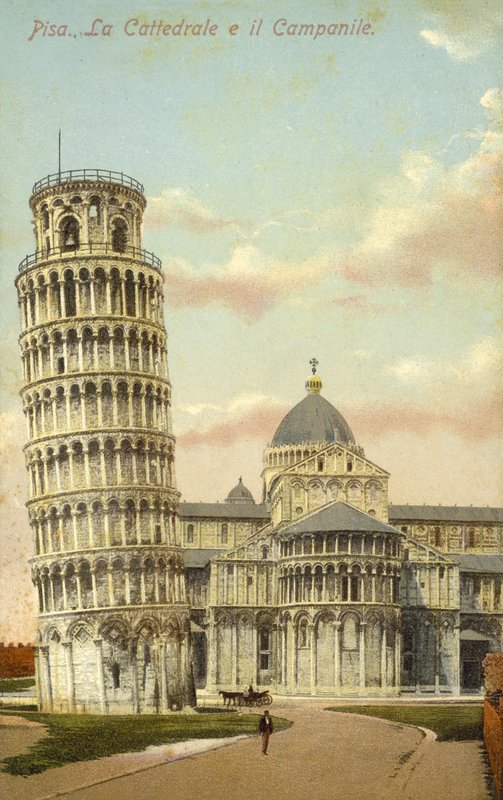 Torre Inclinada de Pisa y Catedral de Pisa de Italian Photographer